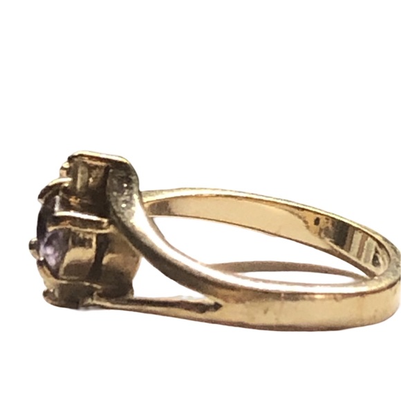 Purple gold ring - Picture 10 of 15